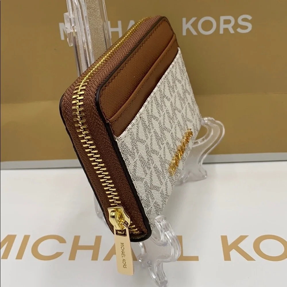 MICHAEL KORS JET SET TRAVEL MD ZA CARD CASE - Picture 14 of 16
